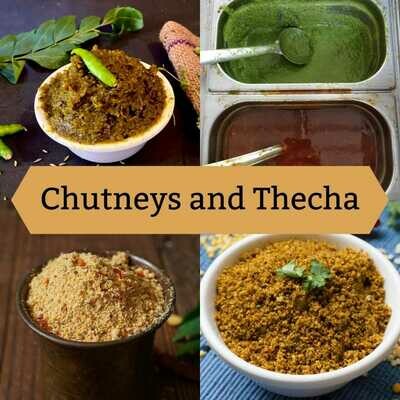 Chutneys &amp; Thecha