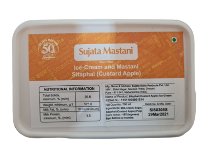 Sujata Icecream Sitaphal