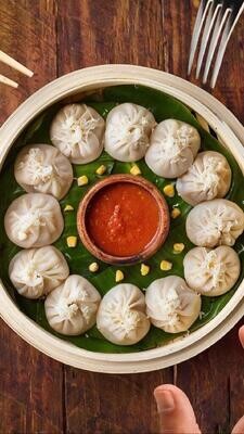 Corn &amp; Cheese Momos