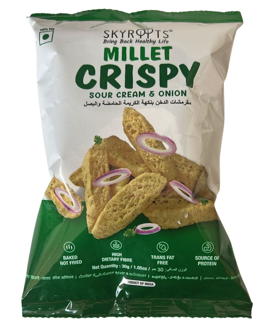 Millet Crispy (Sour Cream &amp; Onion)