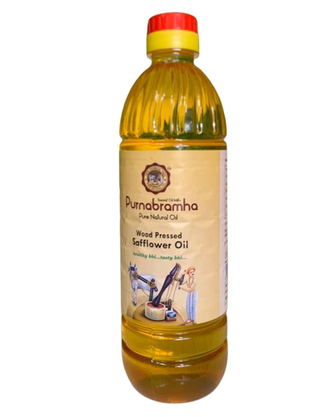 Purnabrahma Safflower Oil (Cold Pressed)
