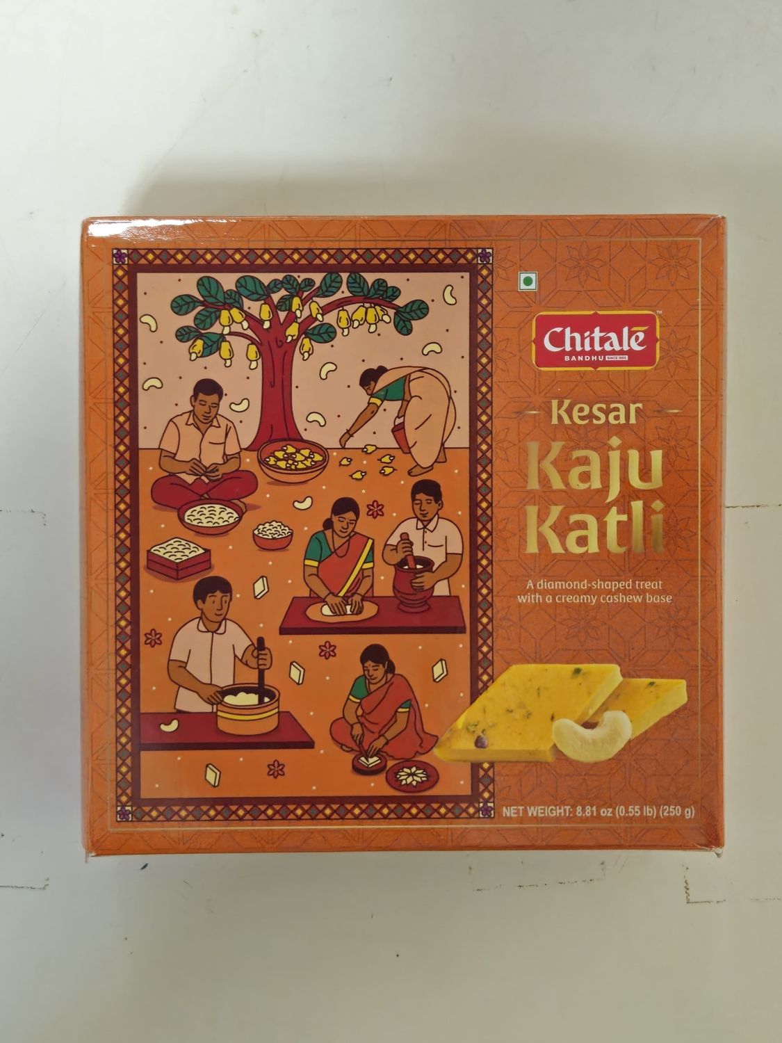 Kesar Kaju Katli