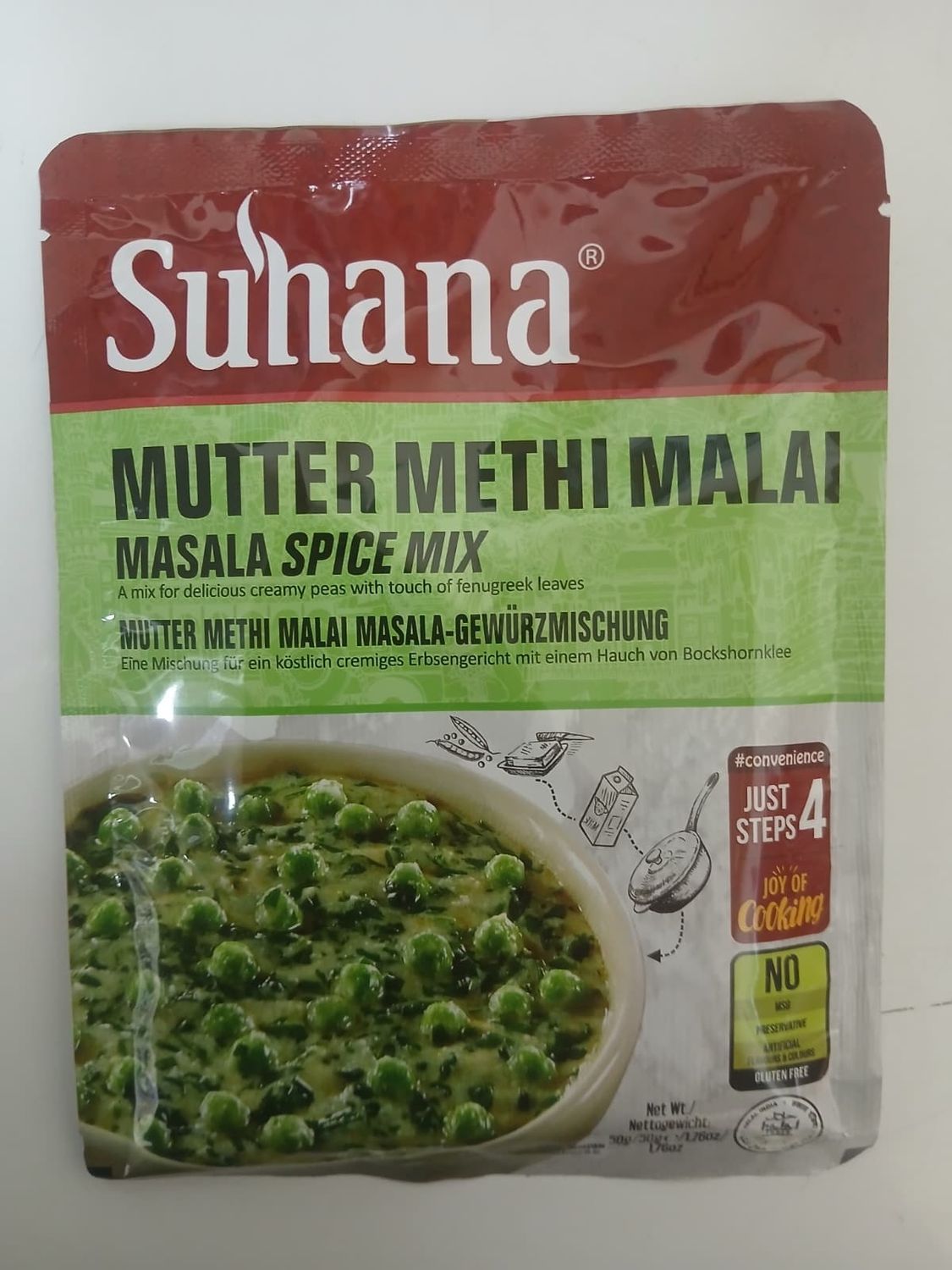 Suhana Methi Mutter Malai Mix
