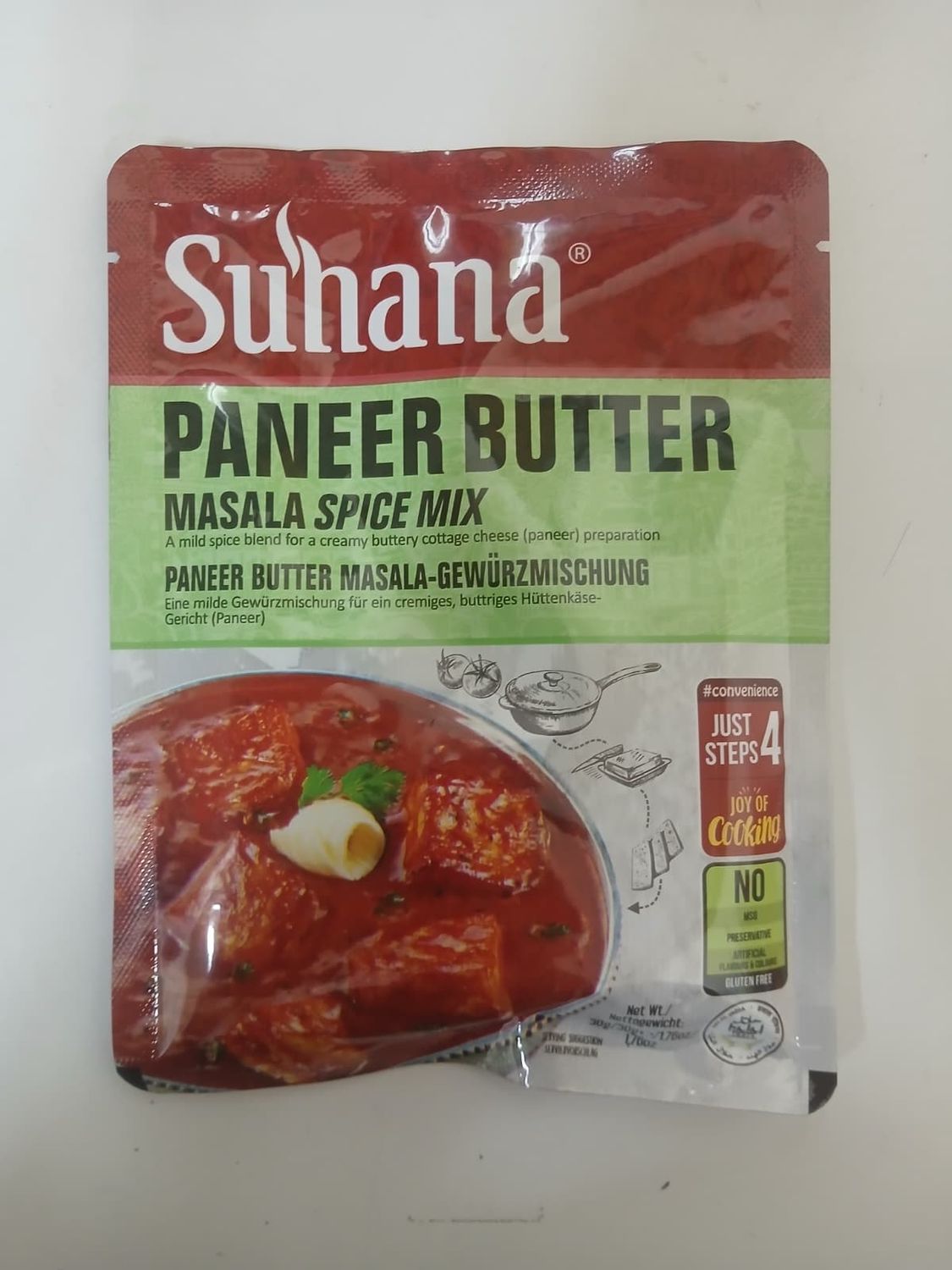 Suhana Paneer Butter Masala Mix