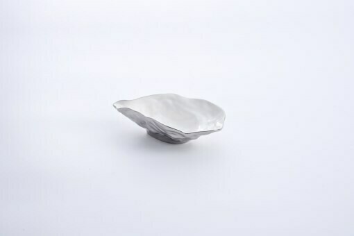 Small Porcelain Oyster Bowl by Pampa Bay