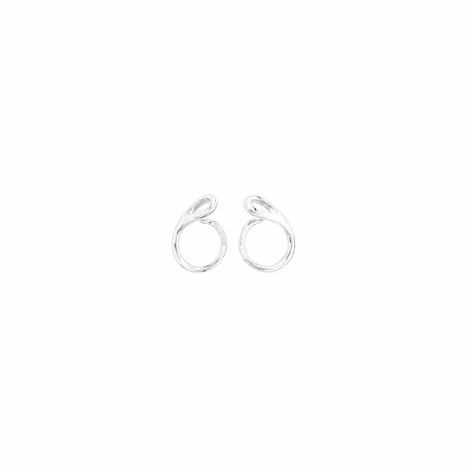 Tangled Silver Earrings