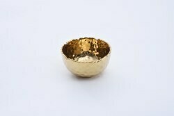 Gold Millennium Snack Bowl