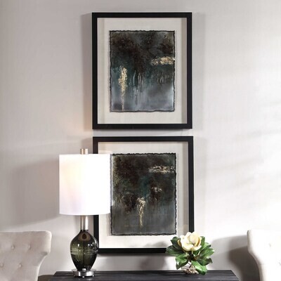 Patina Framed Prints S/2