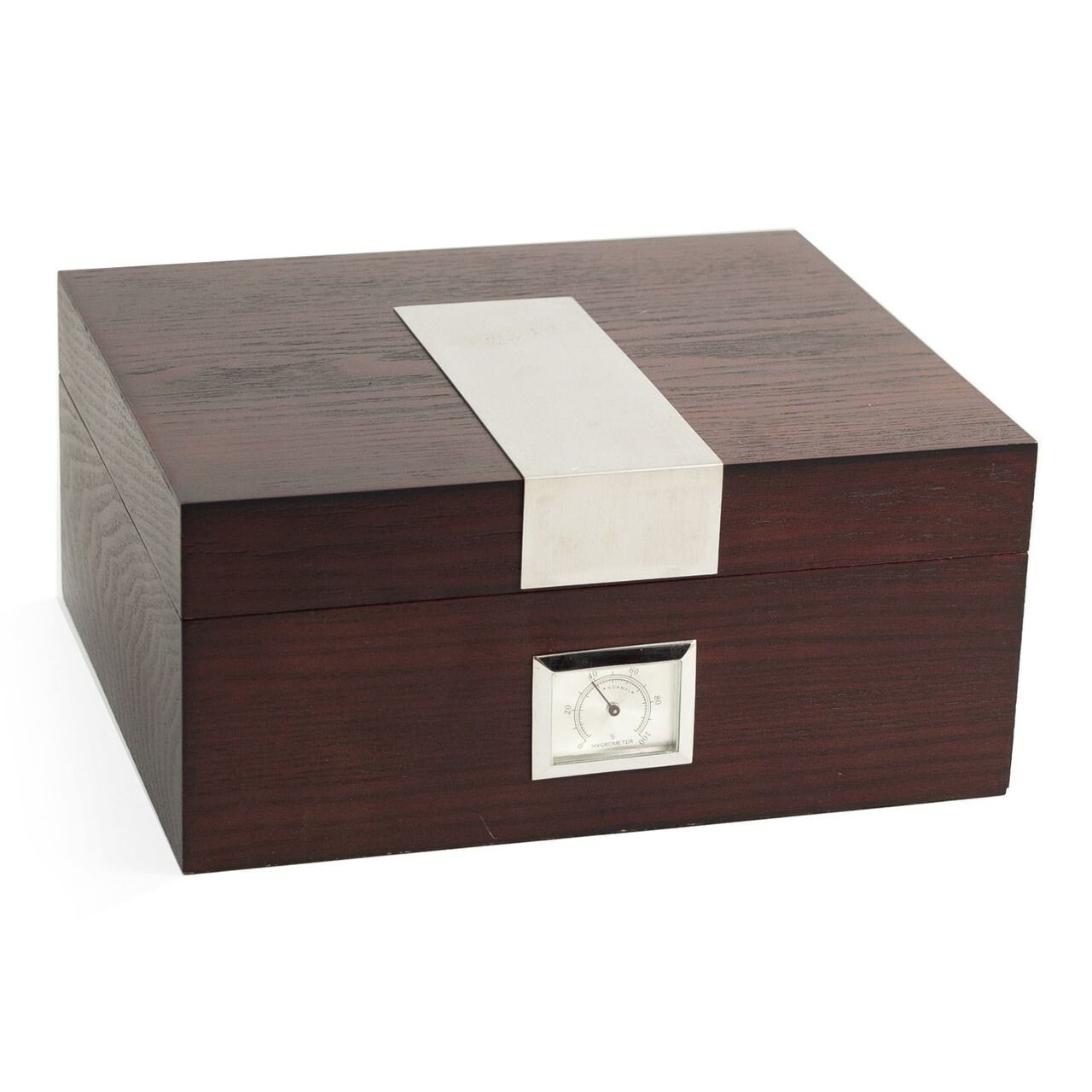 C412 Wood & Stainless Humidor