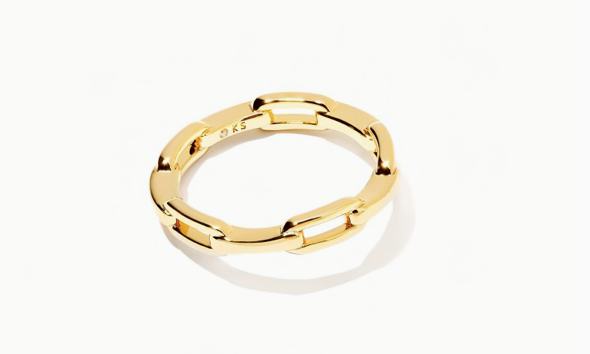 Andi Gold Band Ring