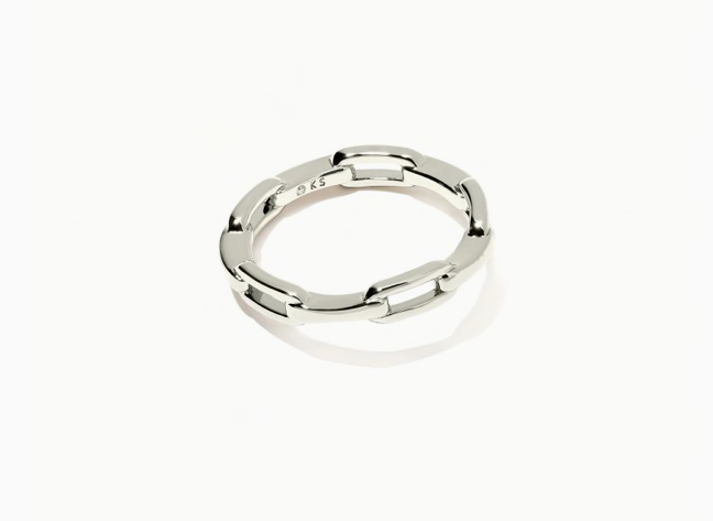 Andi Silver Band Ring