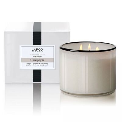 HH15w 3 Wick Champagne Candle, Penthouse