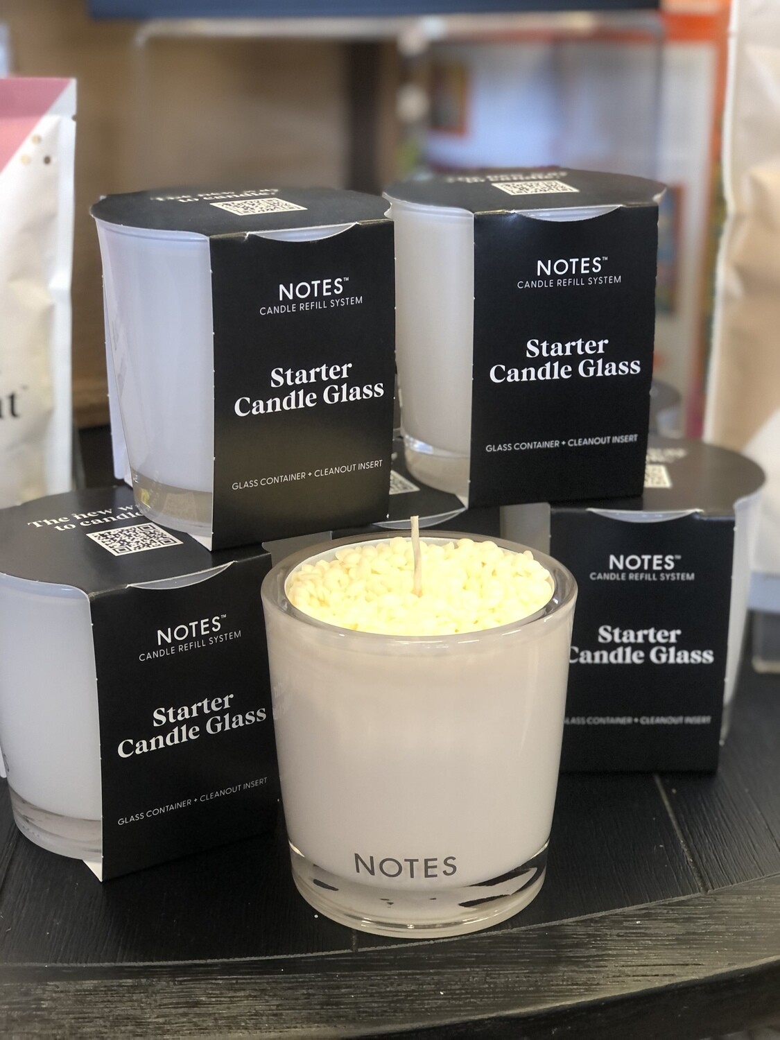 Notes Candle Vessel
