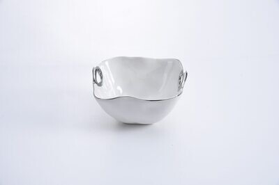 2609 Square Handled Snack Bowl