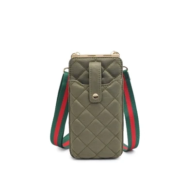 Duality Quilted Cellphone Crossbody