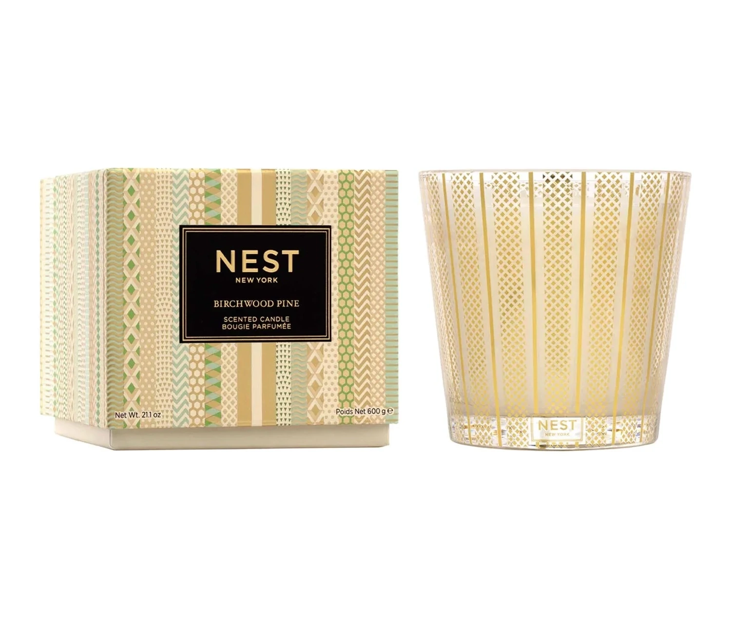 NEST 3 Wick Birchwood Pine