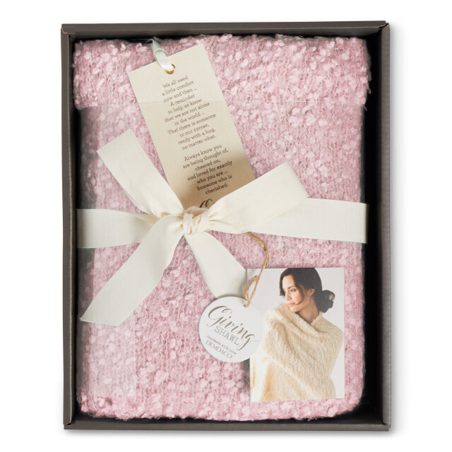 Giving Shawl - Pink