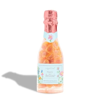 Peach Bellini Champagne Bottle
