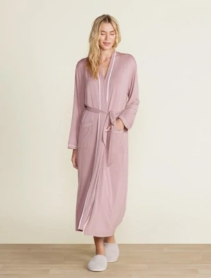 Soft Jersey Piped Robe
