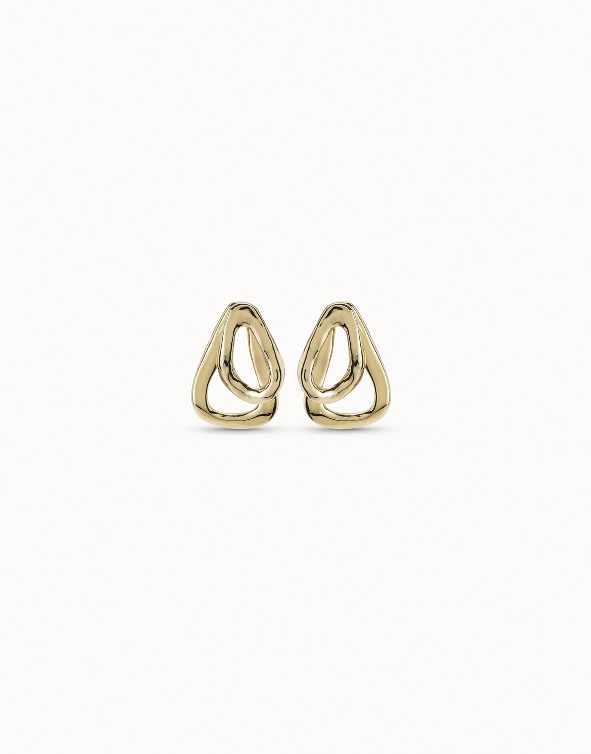 CONNECTED Gold Earrings