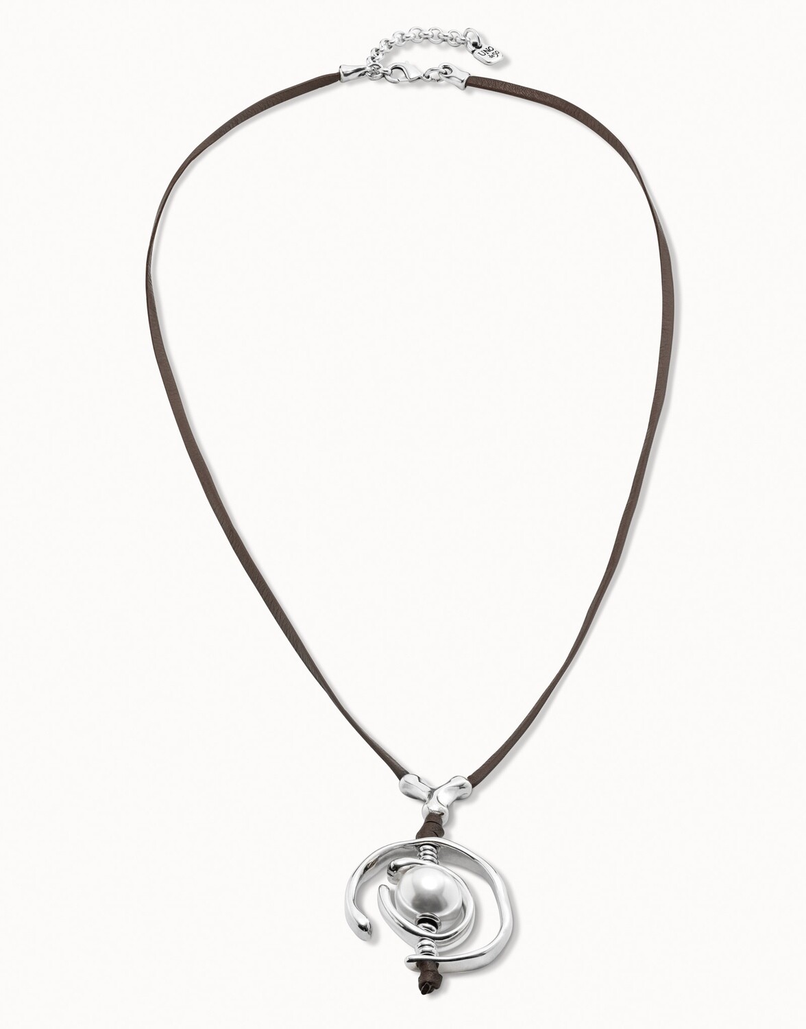 AAuuhh Pearl Leather Necklace