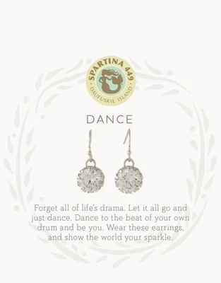 SLV  Dance/Gem Earrings SIL 