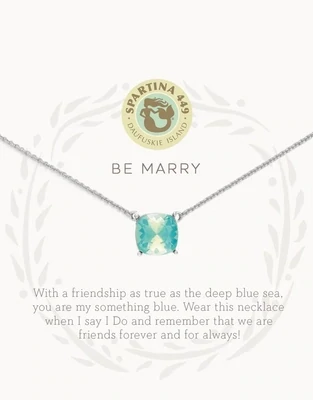 SLV 18&quot; Be Marry Necklace SIL 