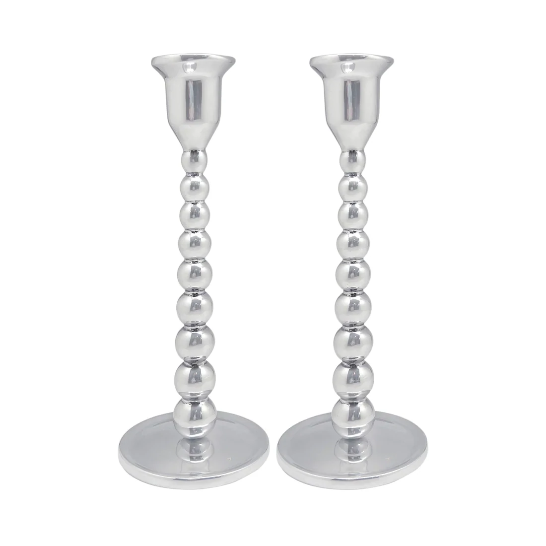  S/2 Pearled Medium Candlestick 2309