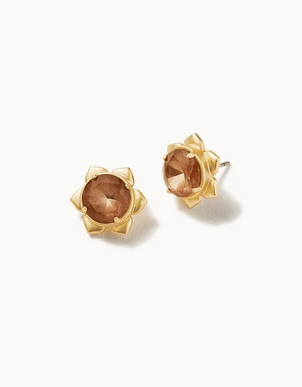 Magnolia Stud Earrings Rose 668705
