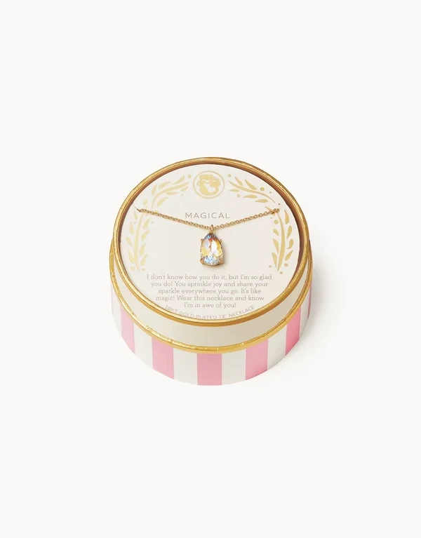 SLV Magical/Iridescent Necklace Gold 