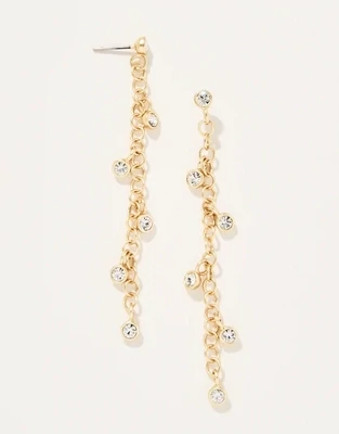 Swinging Chain Earrings Crystal 370439 