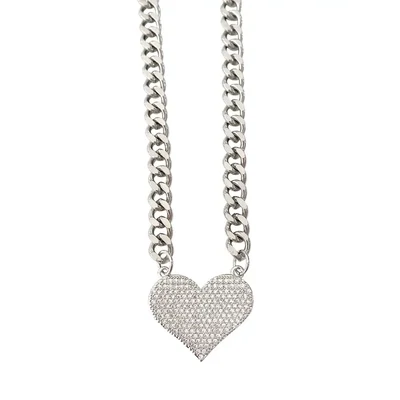June Necklace Silver