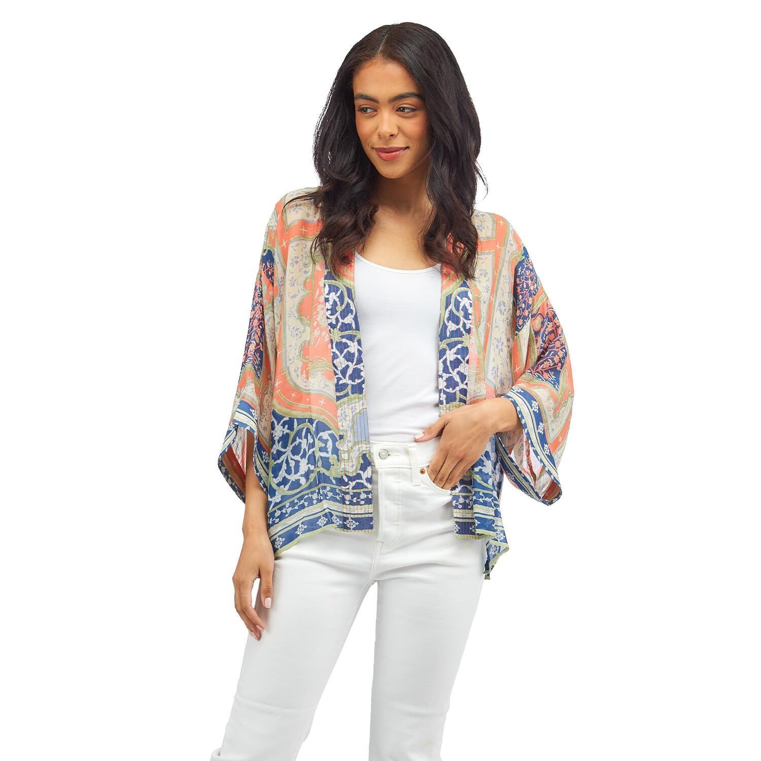 Indian Summer Short Kimono