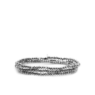 Silver Mini Stretch Bracelet Wrap