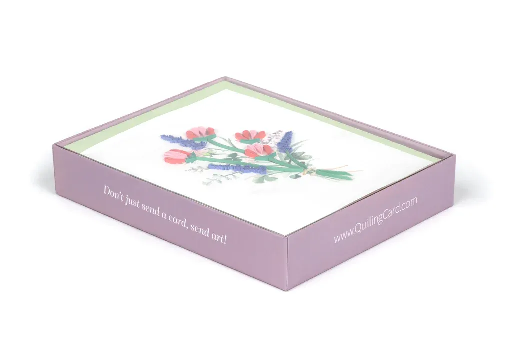 Quilling Note Card Box Set