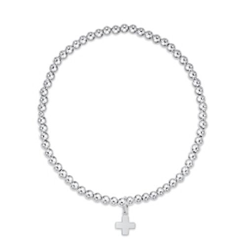 3mm Charm Sterling Bracelet