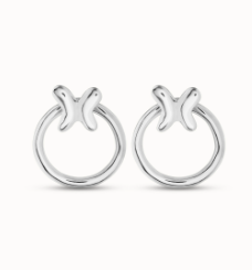 Butterfly Effect Silver Earrings