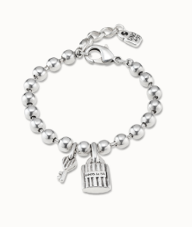 Silver Key bracelet