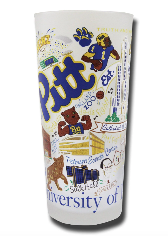 University of Pittsburgh Glass