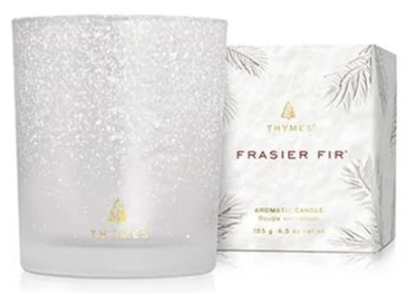 FF Medium Flocked Collection Poured Candle
