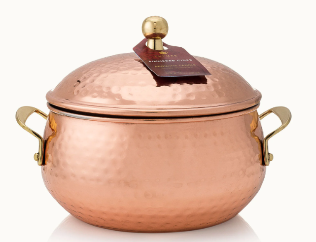 Simmered Cider Poured Candle, Copper Pot 3-wick