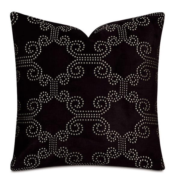 Elton Onyx Decorative Pillow