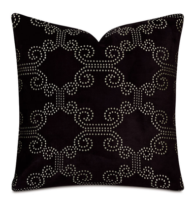 Elton Onyx Decorative Pillow