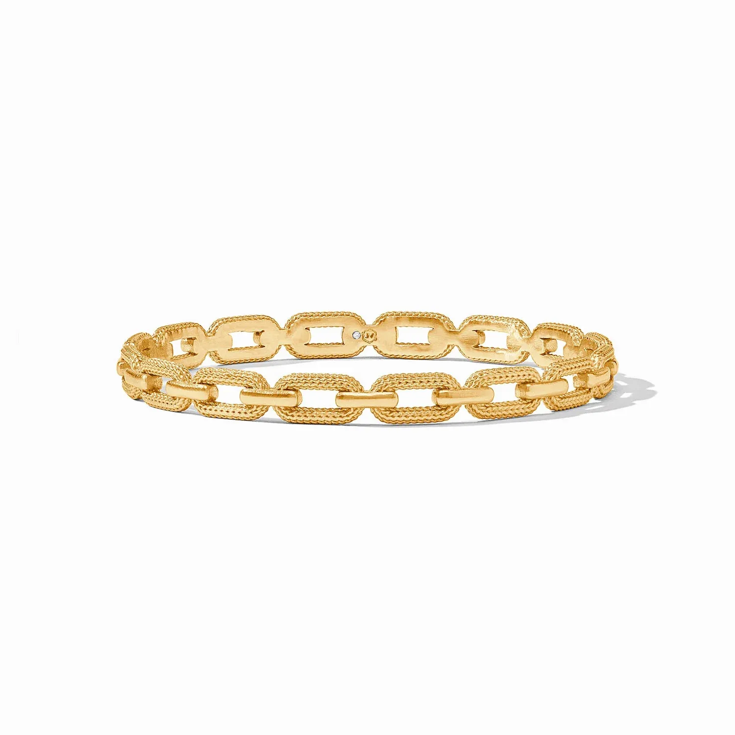 Cheval Paperclip Bangle  Gold M