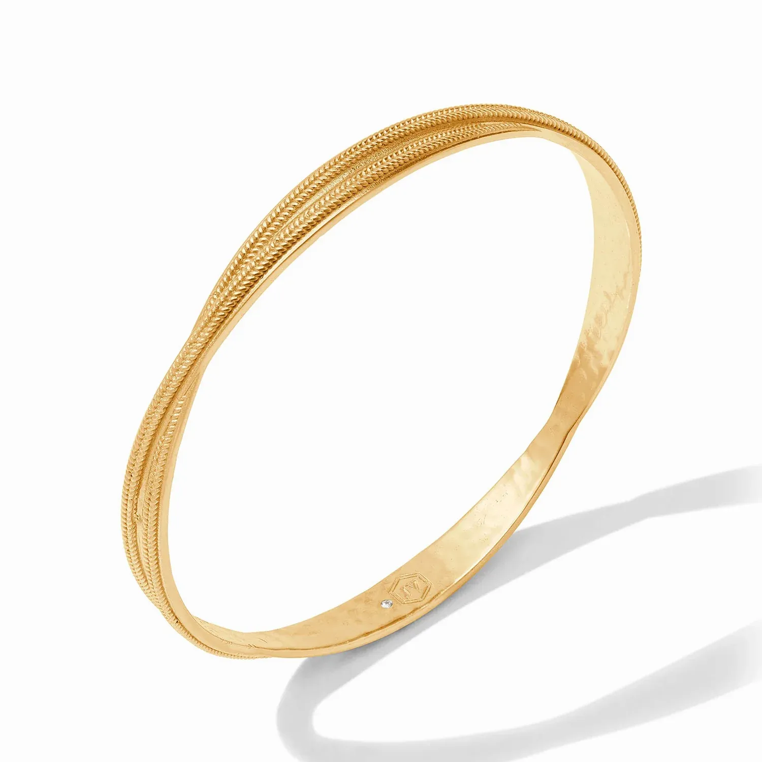Cheval Twist Bangle Gold M