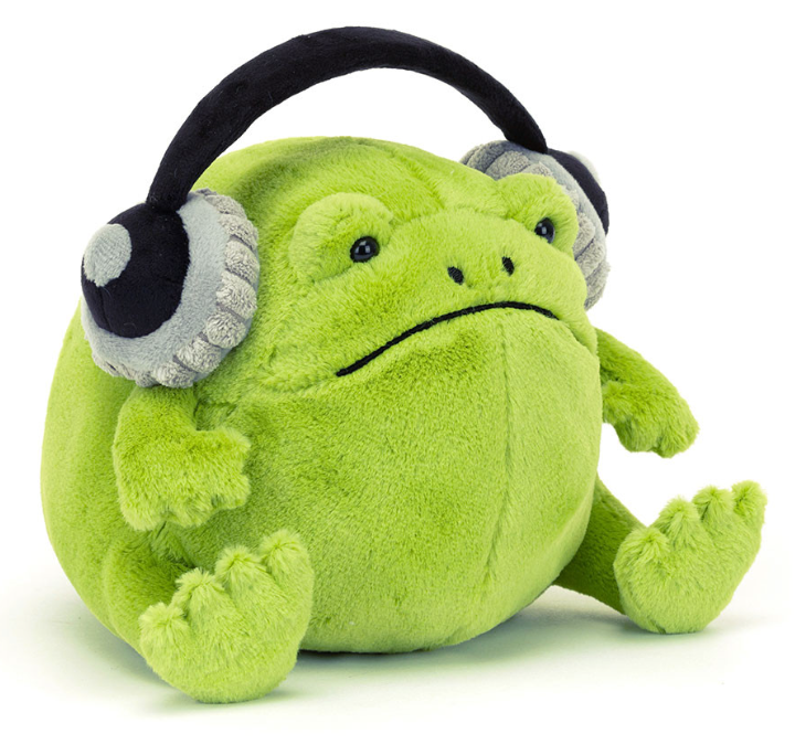 Ricky Rain Frog Headphones