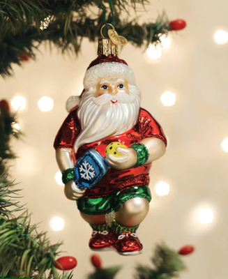 40339 Pickleball Santa Orn