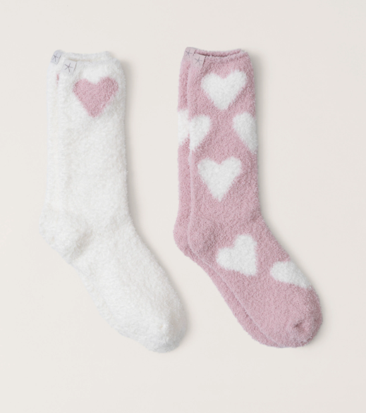 CC Heart Print Socks
