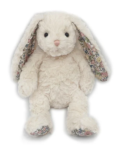 Faith Cream Floral Bunny