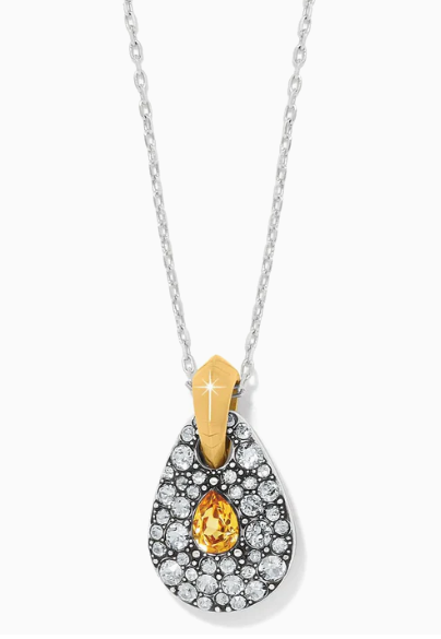 JM7688 Mystery of Love Two tone Necklace